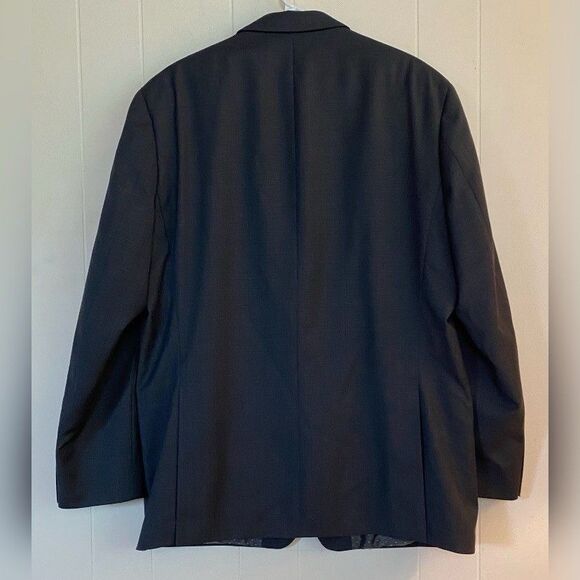 Collection By Michael Strahan Blazer Sport Coat Suit Jacket Men’s Dark Gray 46L - Picture 2 of 8